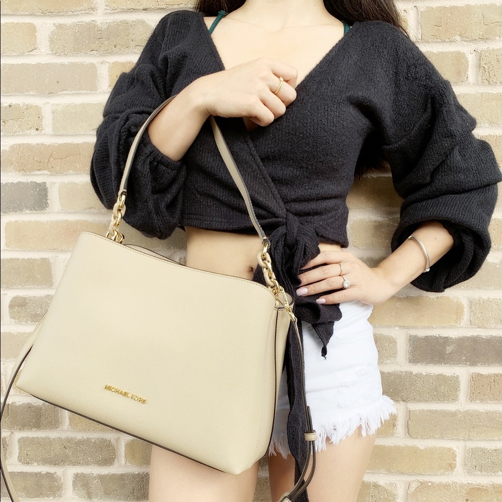 ‼️SALE‼️ NWT Michael Kors Large Satchel - Picture 3 of 8